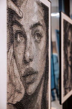 Michael Pietrowski: CONNECTED - Lines, peaks & portraits