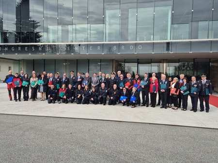 Koroški gasilski zavod prejemnik plakete Civilne zaščite RS