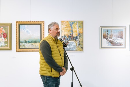 Odprtje likovne razstave del Kulturnega društva koroških likovnikov