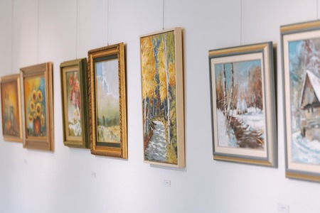 Odprtje likovne razstave del Kulturnega društva koroških likovnikov