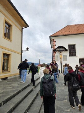 Mednarodno druženje na ravenski gimnaziji