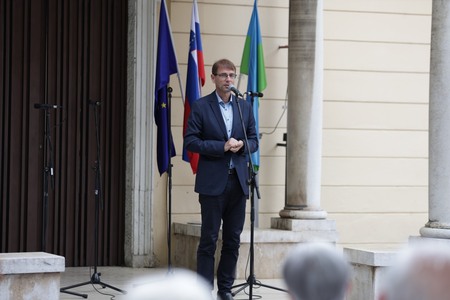 Slovesnost v spomin na Franja Malgaja