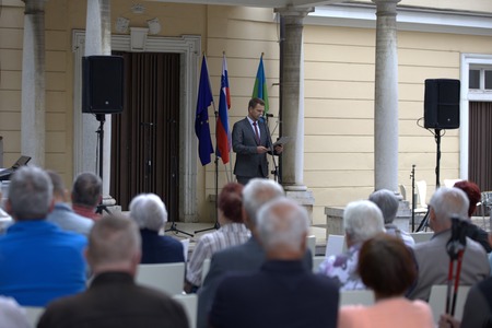 Slovesnost v spomin na Franja Malgaja