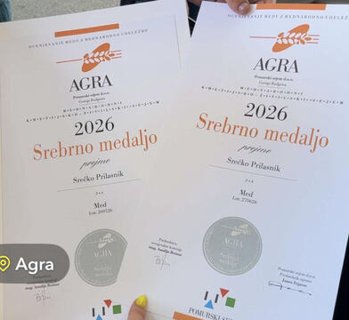 ocenjevanje medu Agra